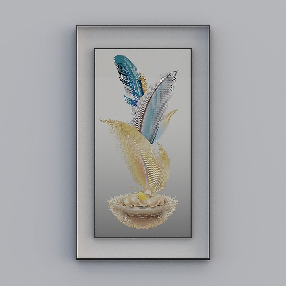 Jane on - Light luxury wind - Xuanguan decorative painting - SK-030-80x140