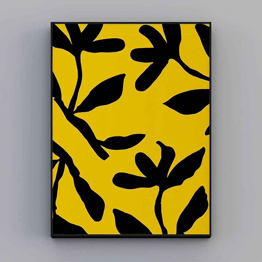 Roshan - Modern minimalist wind - Living room decoration painting - quiet time P