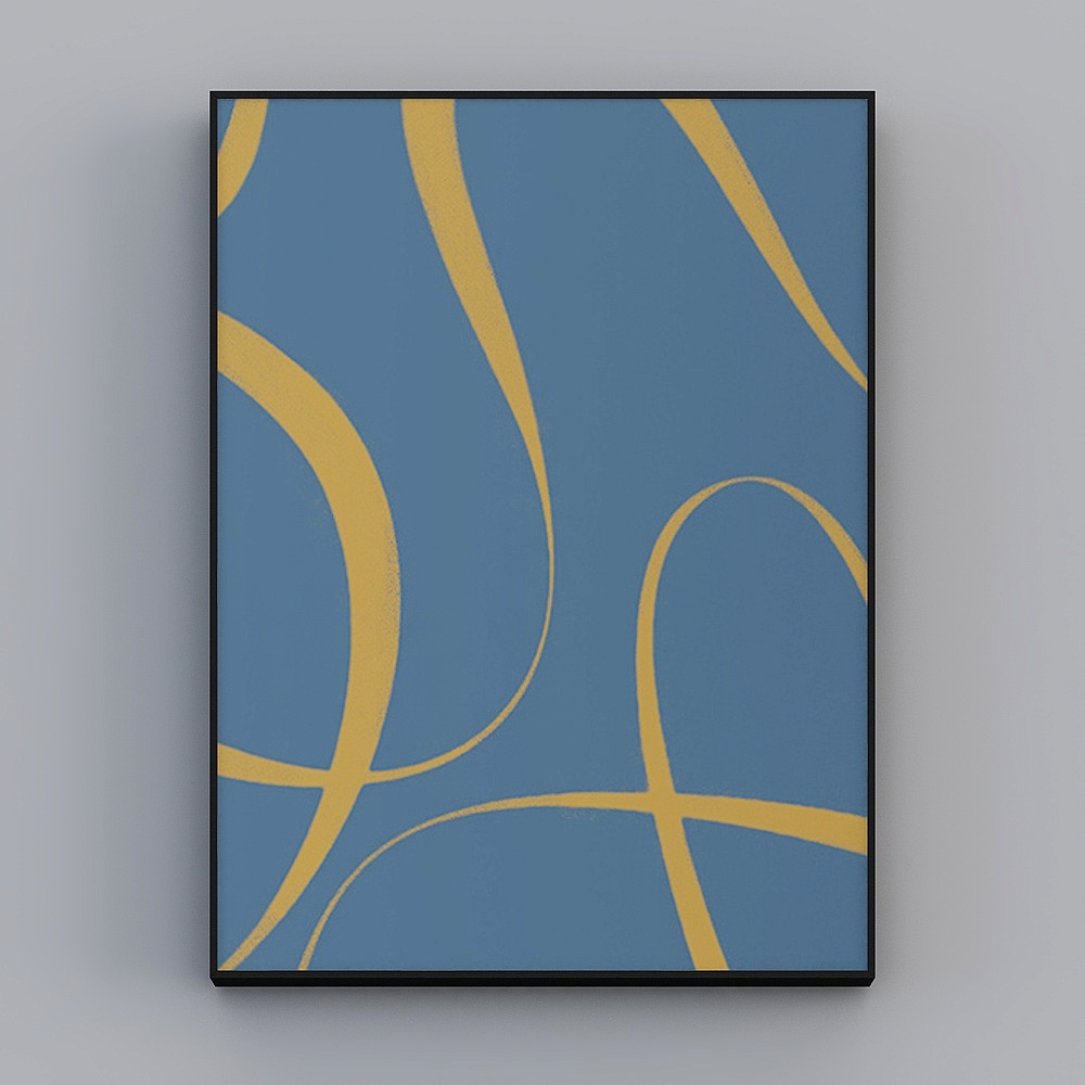 Roshan - Modern Minimalist Wind - Living Room Decorative Painting - Quiet Time I