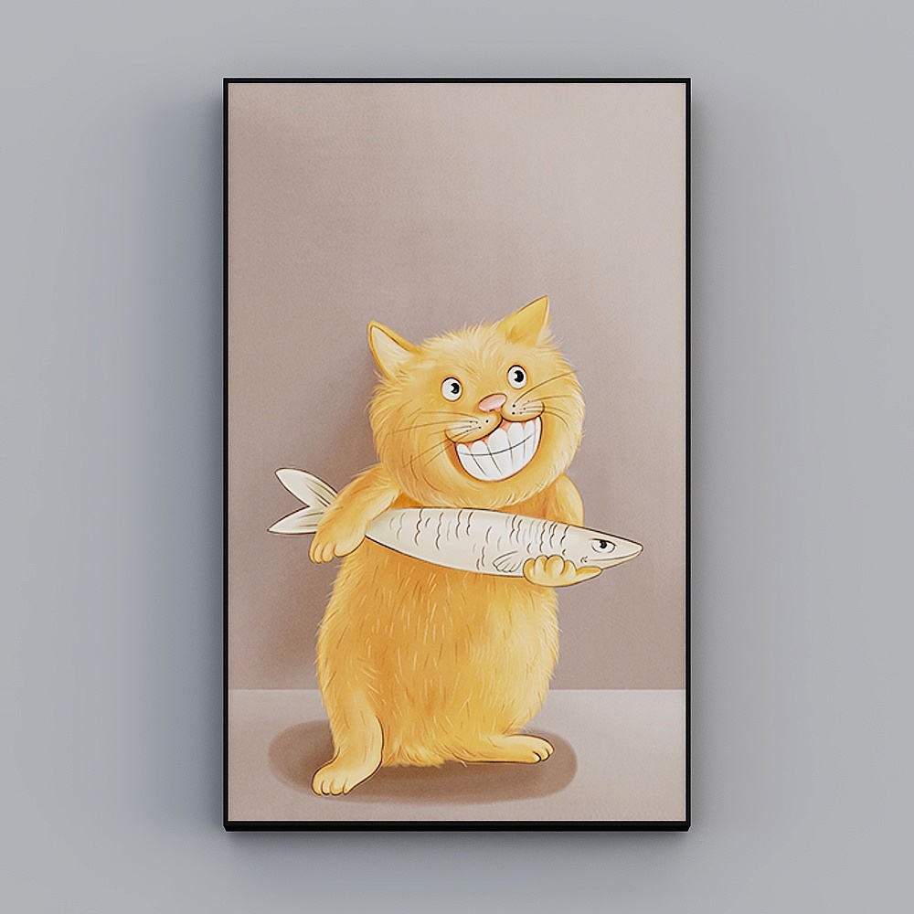 Roshan - Modern minimalist wind - Hyunguan decorative painting - cute a