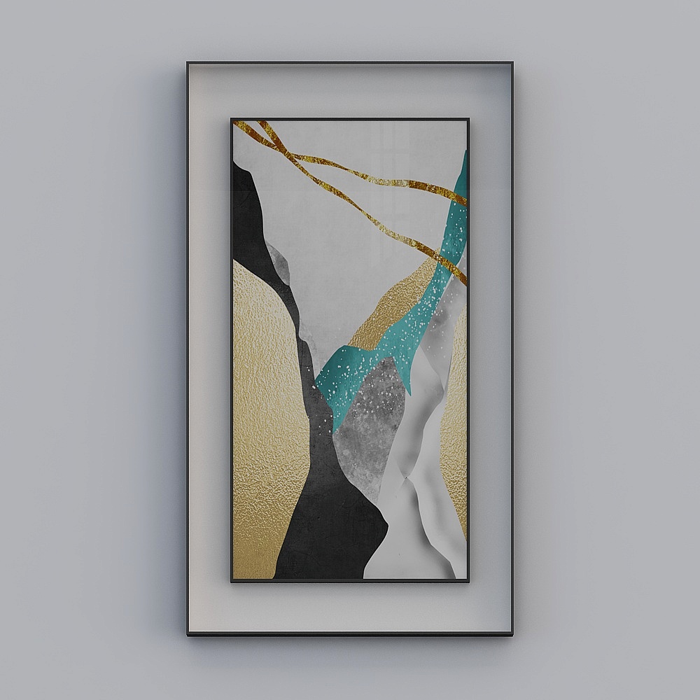 Jane on - Light luxury wind - Xuanguan decorative painting - SK-004 - boundary