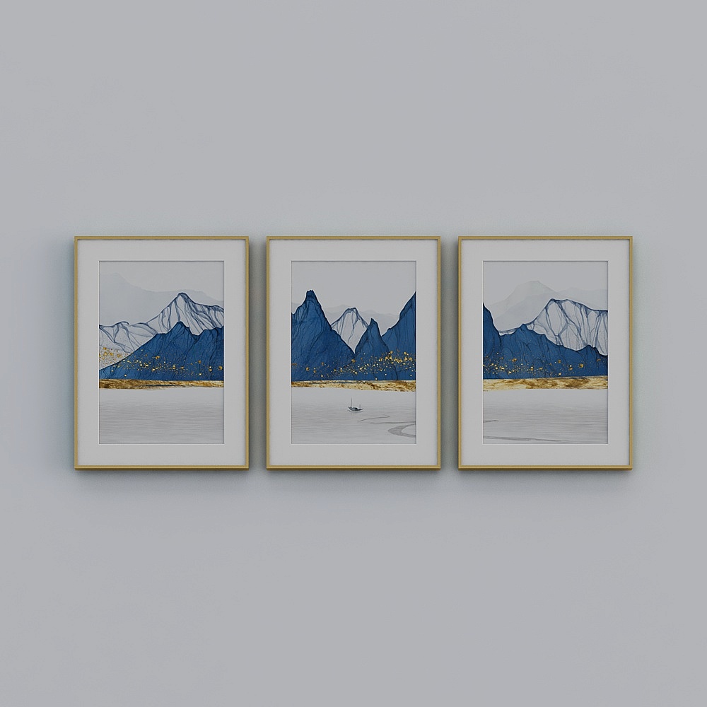 Jane-Modern Wind-Living Room Decoration Painting-LJ-057-60x80x3