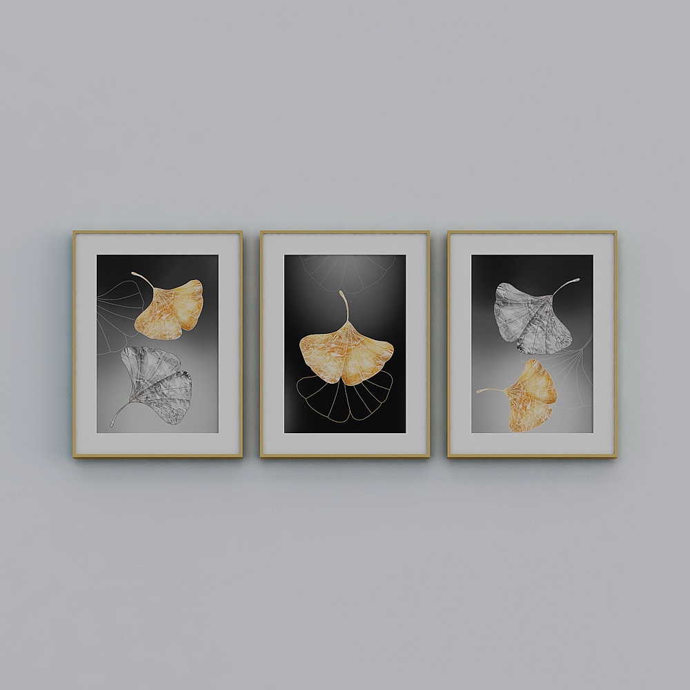 Jane-Modern Wind-Living Room Decorative Painting-LJ-060-60x80x3