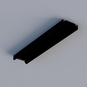 Black Stereo Buckle Board 3D Model for Innovative Designs
