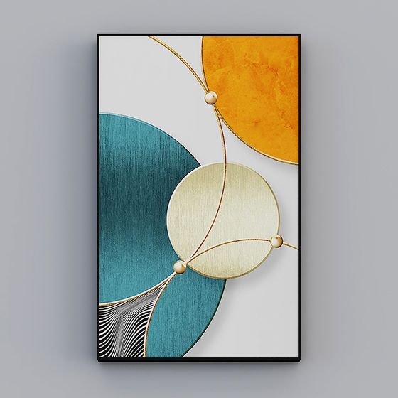 Abstract Waltz 3D Model