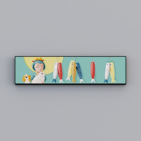 Fishy Dreams 3D model