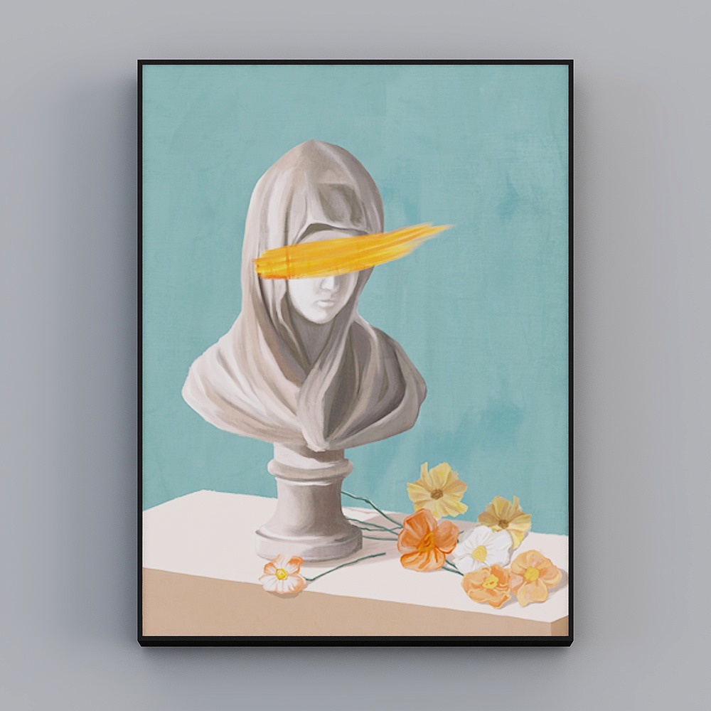 Roshan - Nordic Wind - Restaurant Decoration Painting - Quiet E