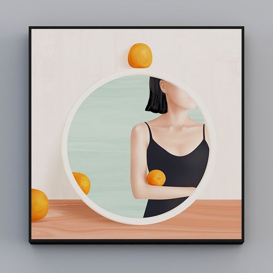 Mirrored Shadows 3D Model