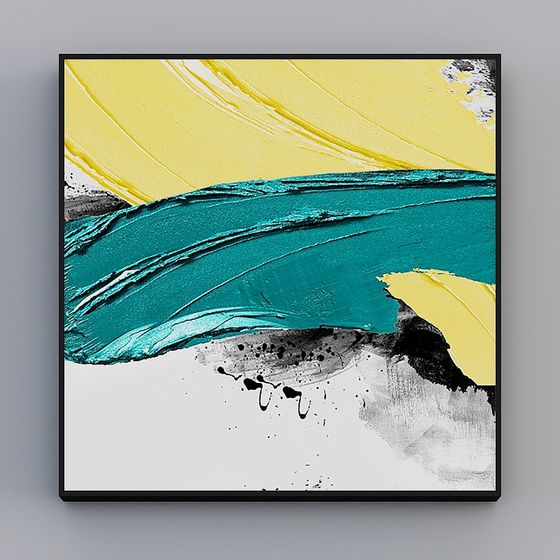 Abstract Frame 3D Model - Modern Aesthetic Design