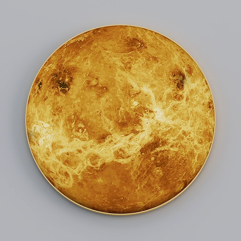 Realistic Low-Poly Venus 3D model