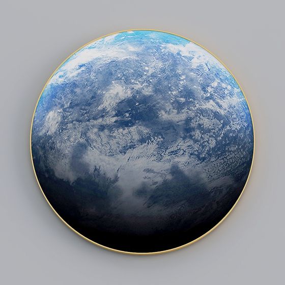 Stylish Earth 3D Model for Design and Gaming