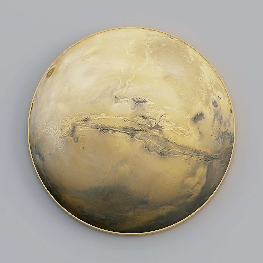 3D Model of Mysterious Mars Exploration