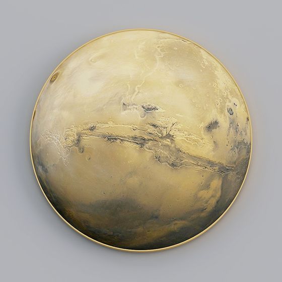 3D Model of Mysterious Mars Exploration
