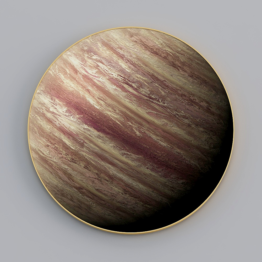 Jupiter’s Veil Low-Poly 3D Model