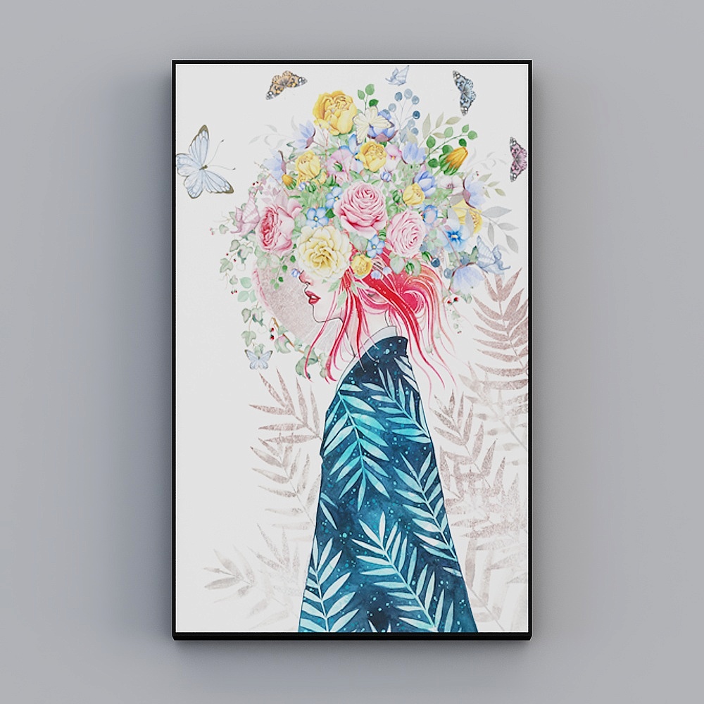 Roshan - Modern minimalist wind - Xuanguan decorative painting - meet