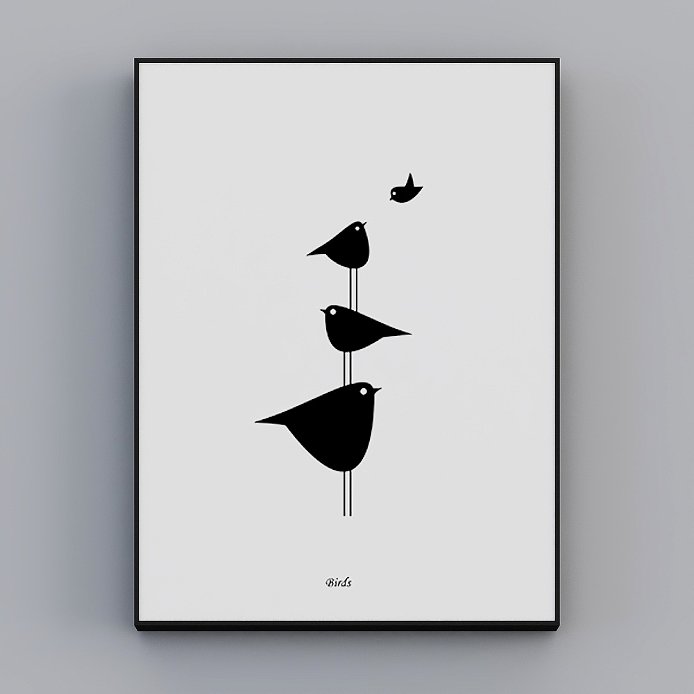 Roshan - Modern minimalist wind - living room decorative paintin