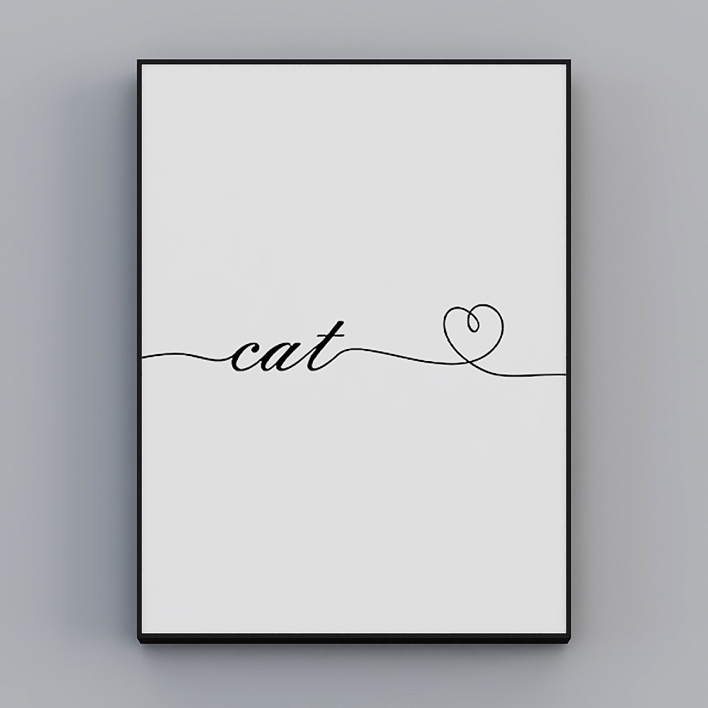 Roshan - Modern Minimalist Wind - Living Room Decorative Painting - Meet D