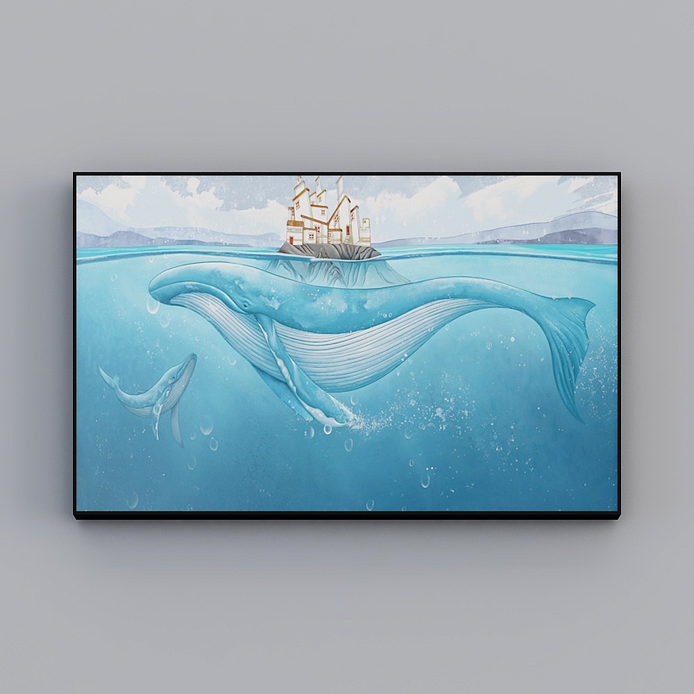 Roshan - Nordic Wind - Bedroom Decoration Painting - Star Sea Tour A