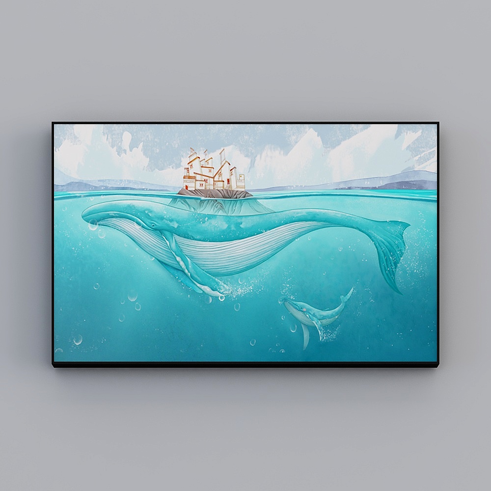 Roshan - Nordic Wind - Bedroom Decoration Painting - StarFish Tour B