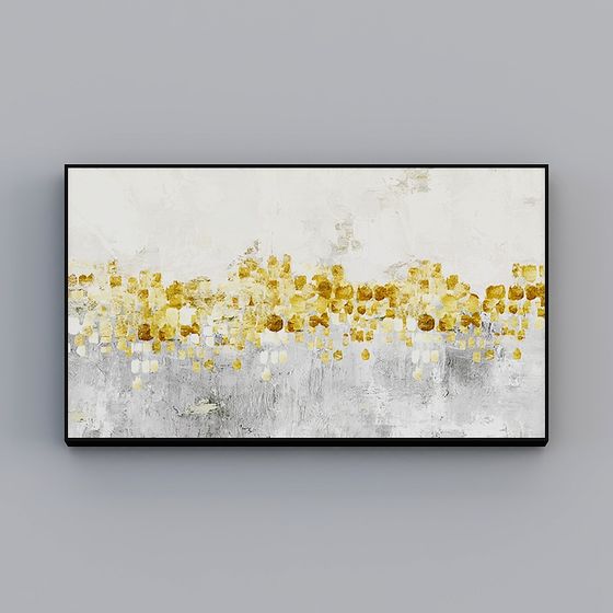 Stunning Low Poly Abstract Art 3D Model