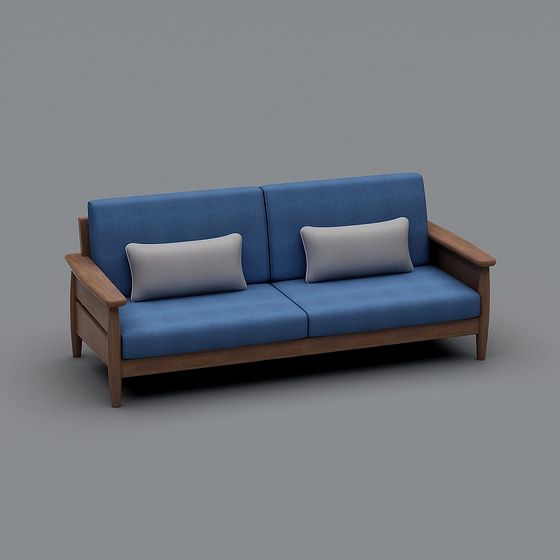 Cozy Comfort Sofa 3D model