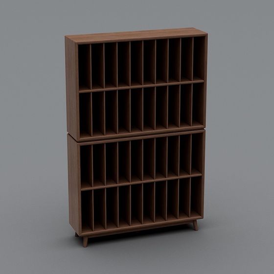 Urban Shelf 3D model for Modern Interiors