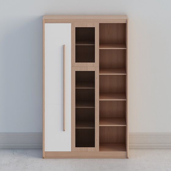 Urban Bookshelf 3D model