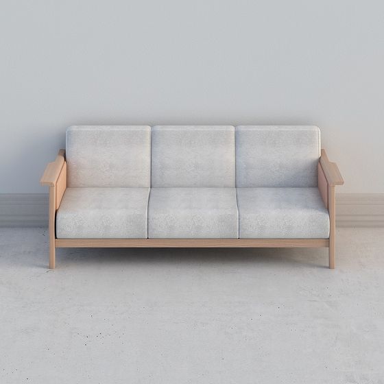 Urban Comfort Sofa 3D model