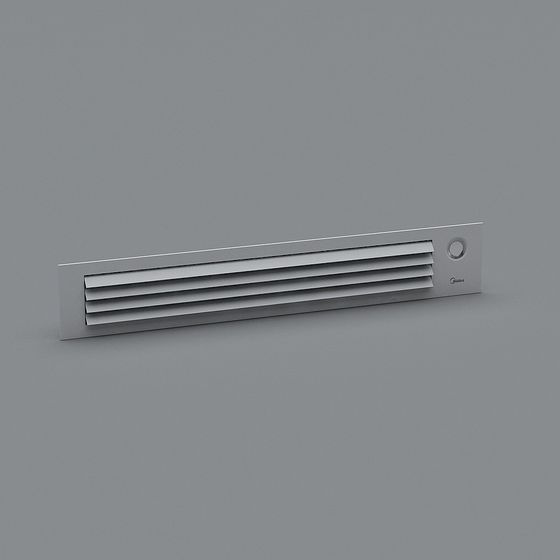 Sleek Air Vent 3D Model for Modern Interiors