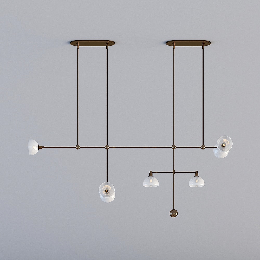 Modern Metal Chandelier 1.0-LY