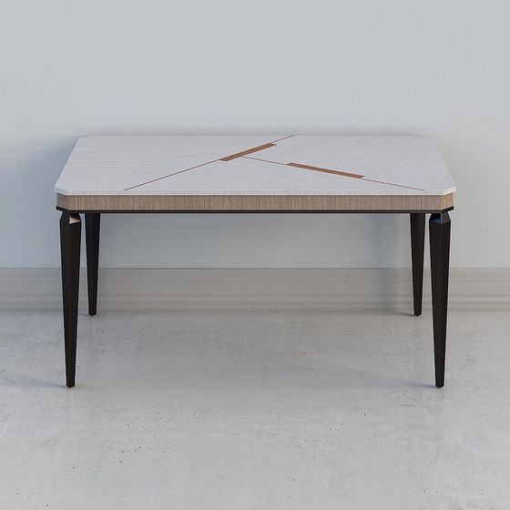 Geometric Art Table 3D model