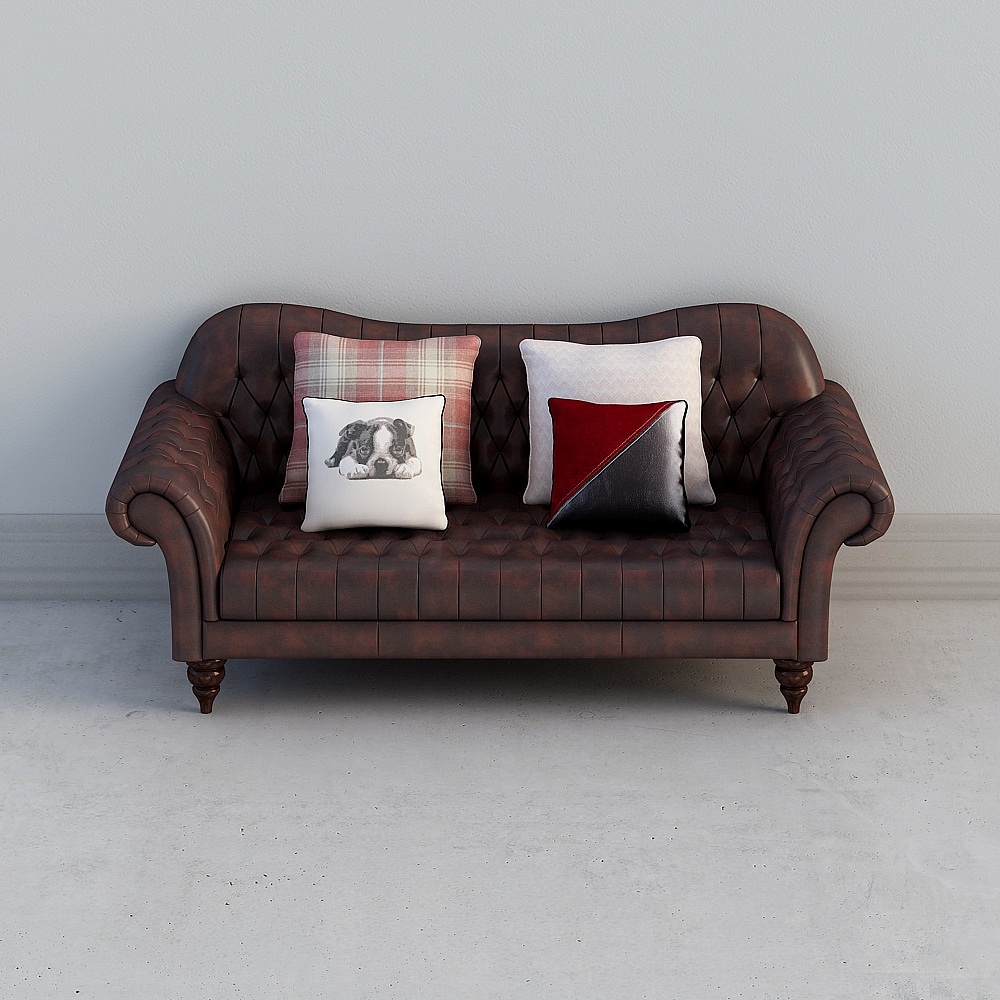 American living room furniture leather sofa combination CX4001-4-D3