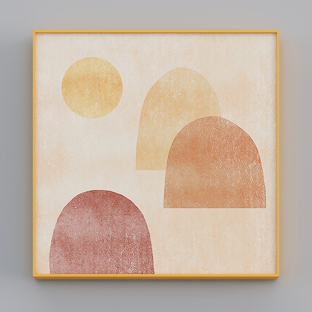 Zoe - Gió Bắc Âu - Tranh trang trí đầu giường phòng ngủ - Cặp đôi lãng mạn F