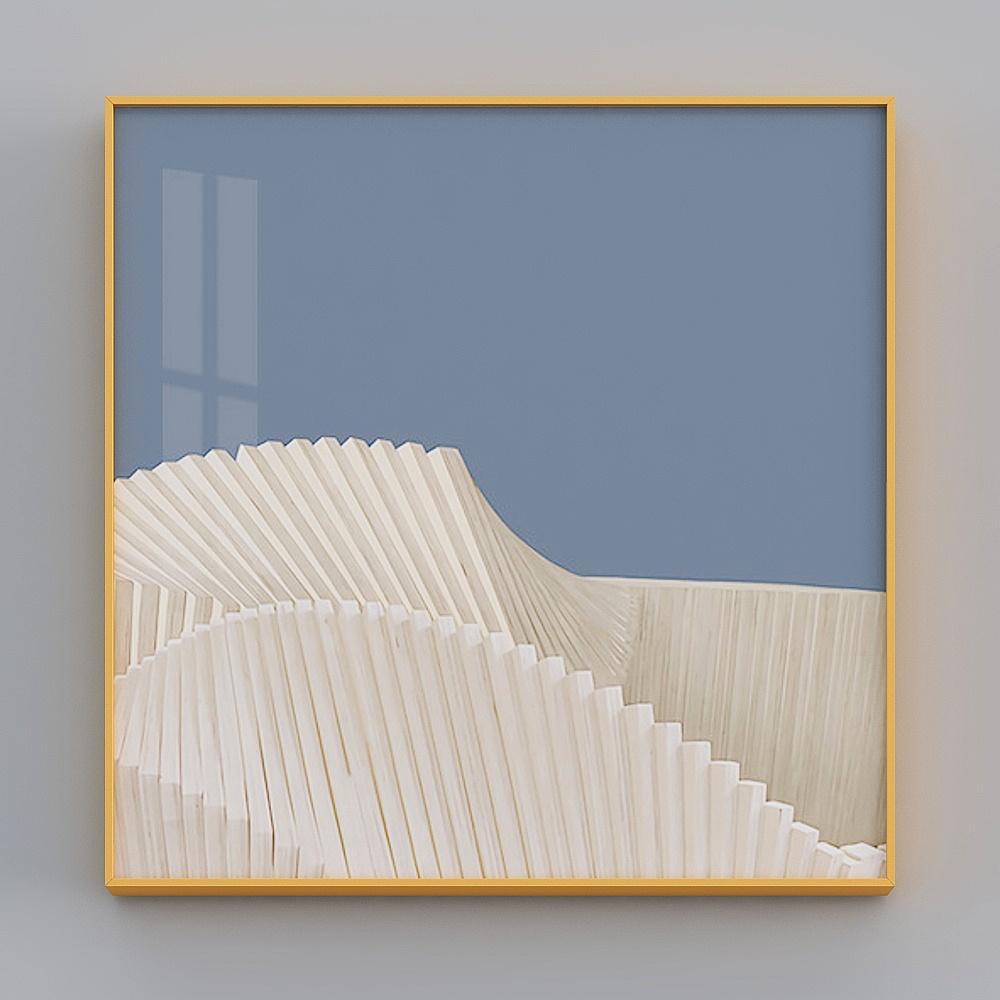 Zoe - Nordic Wind - Bedroom Decorative Painting - Poetic Space B