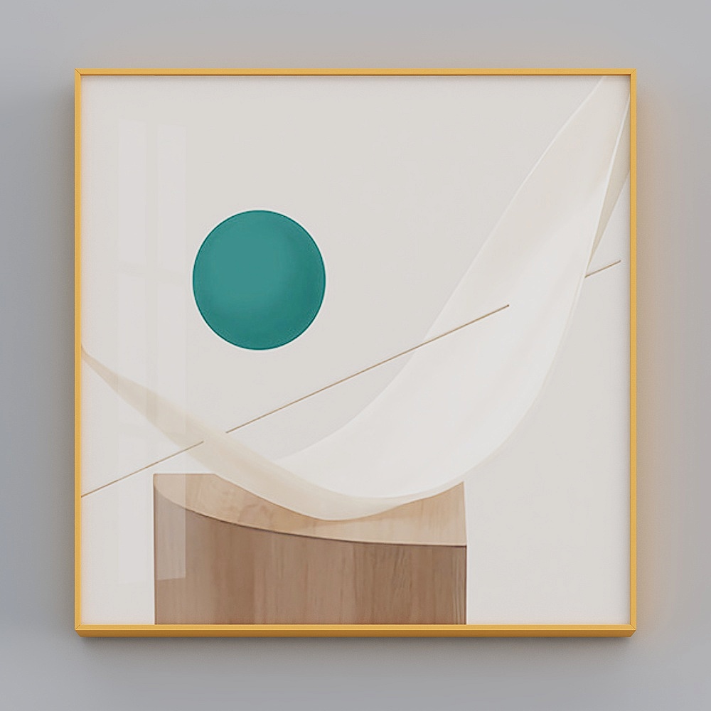 Zoyi - Nordic Wind - Bedroom Decorative Painting - Poetic Space F