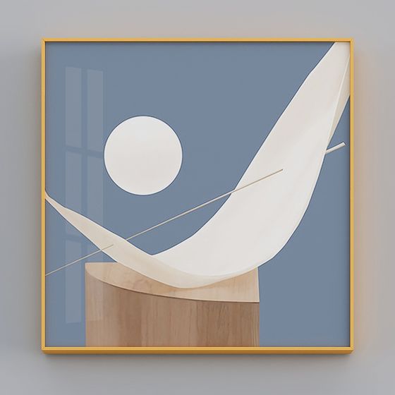 Stunning Abstract Frame 3D Model