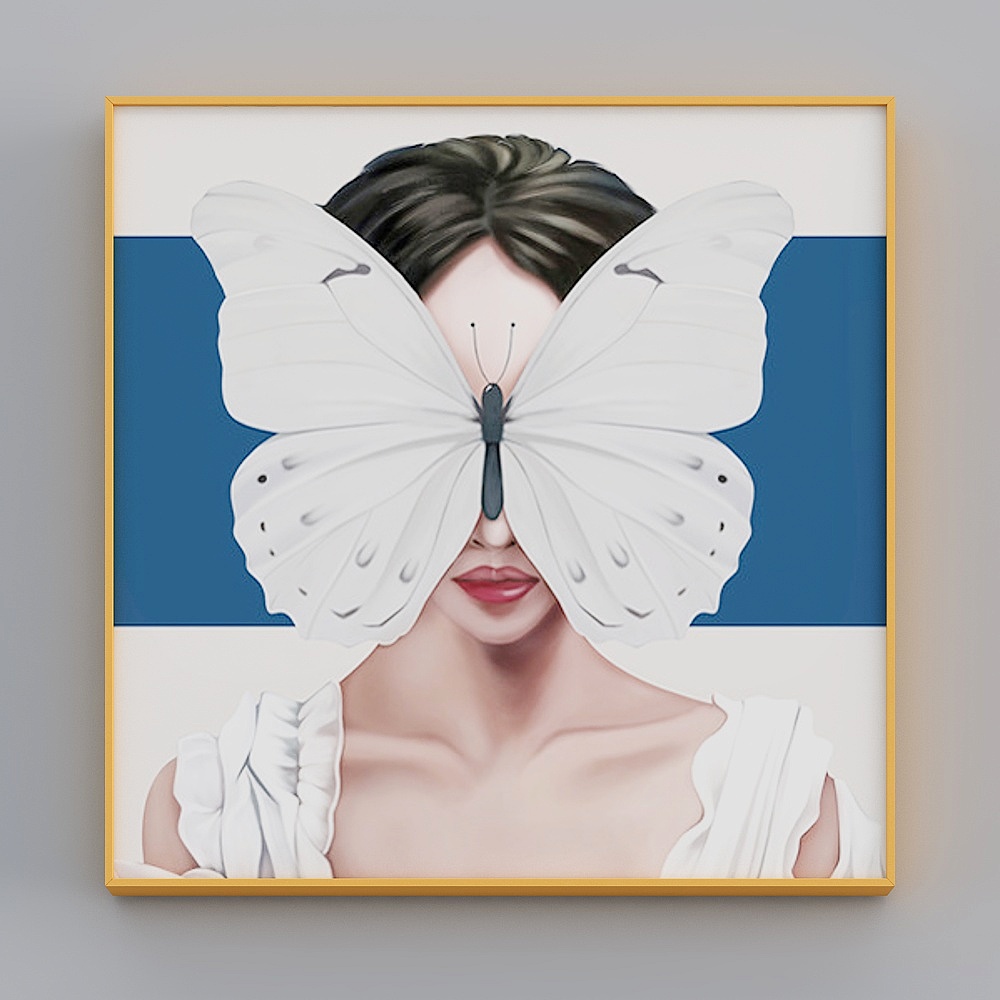 Zoyi - Nordic Wind - Living Room Decorative Painting - New Language b