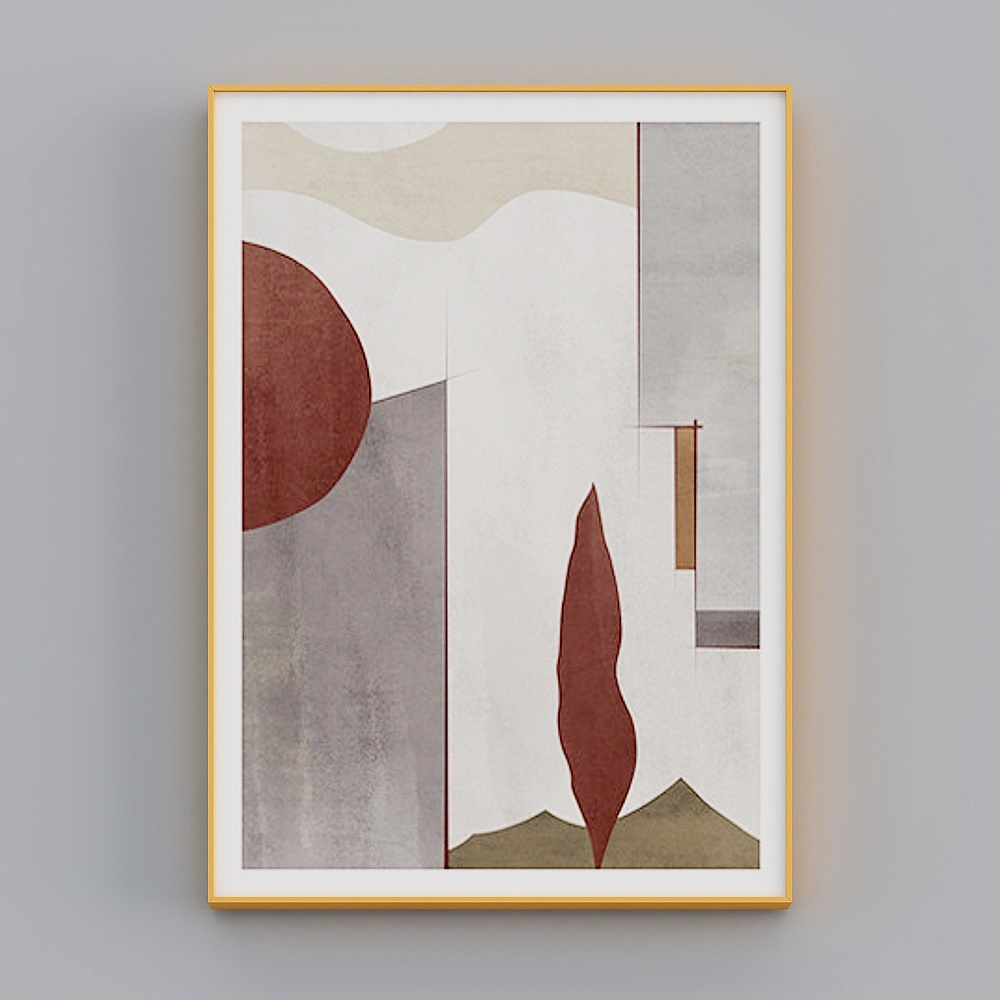 Zoyi - 諾迪克風 - 客廳裝飾畫 - 視野 C