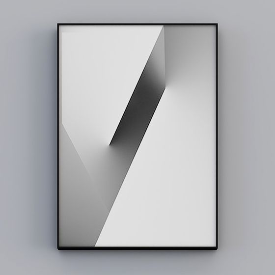 Geometric Light and Shadow 3D model