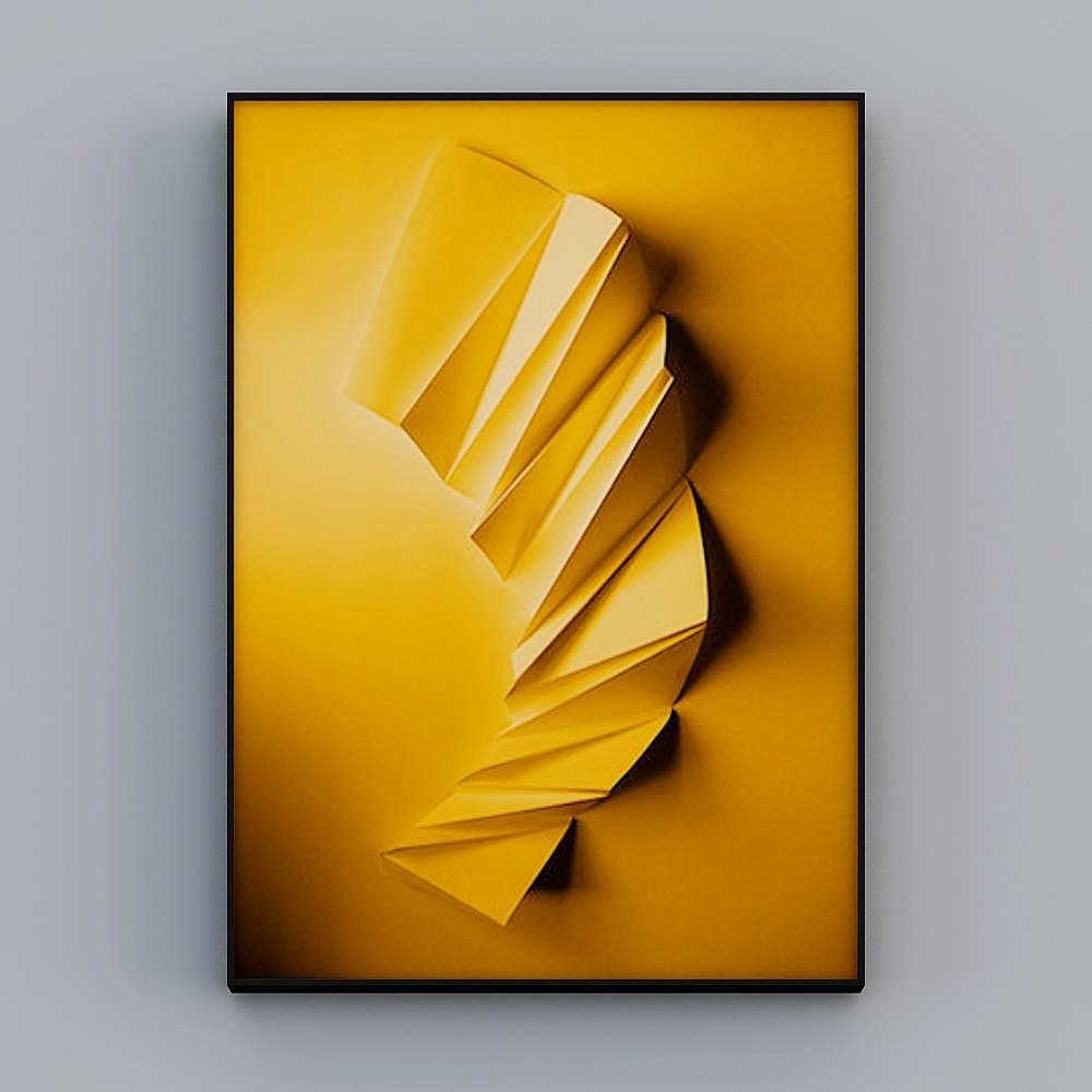 Zhuo Yi - Modern minimalist wind - Hyunguan decorative painting - Time Dance E