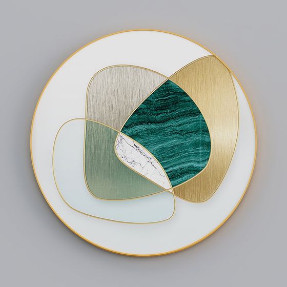 Abstract Ring 3D model for Modern Creative Projects