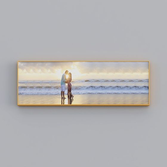 Beach Romance 3D Model