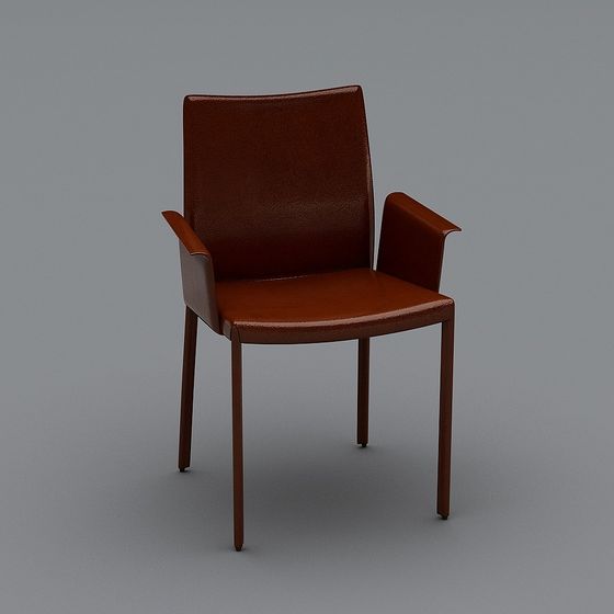 Urban Lounge Chair 3D model for Modern Spaces