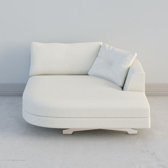 Minimalist Sofa 3D Model for Contemporary Interiors