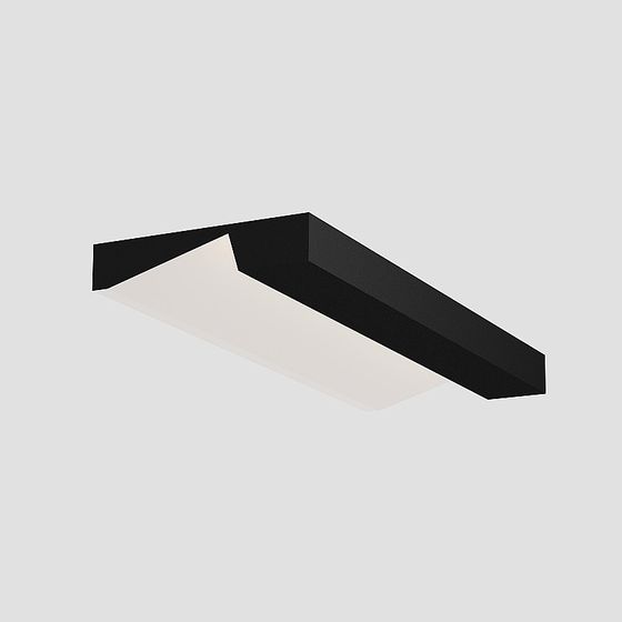 Black Combined Skirting Line for Modern Interiors