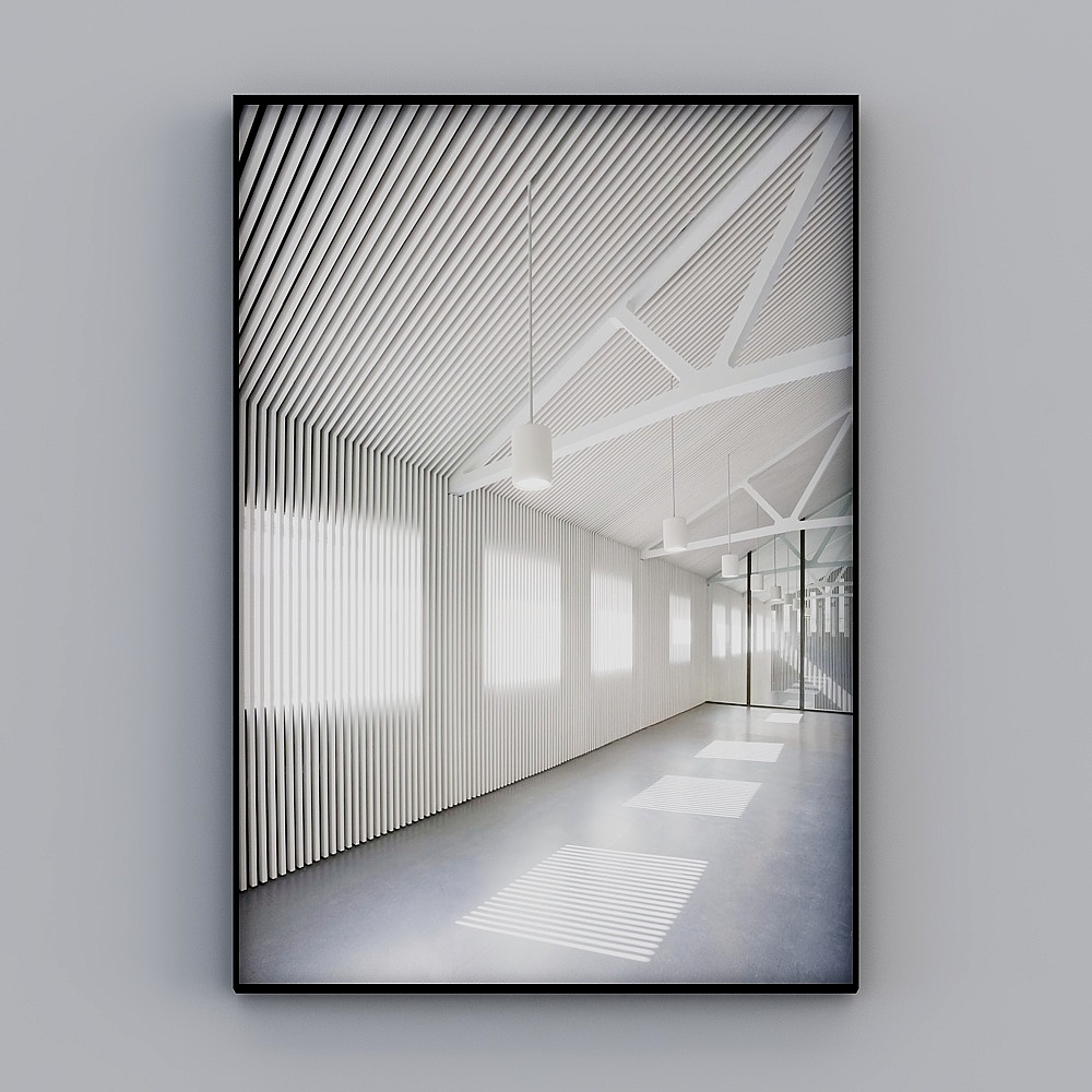 "Ya companion" into the home Xuanguan decoration painting living room sofa background wall corridor hanging painting