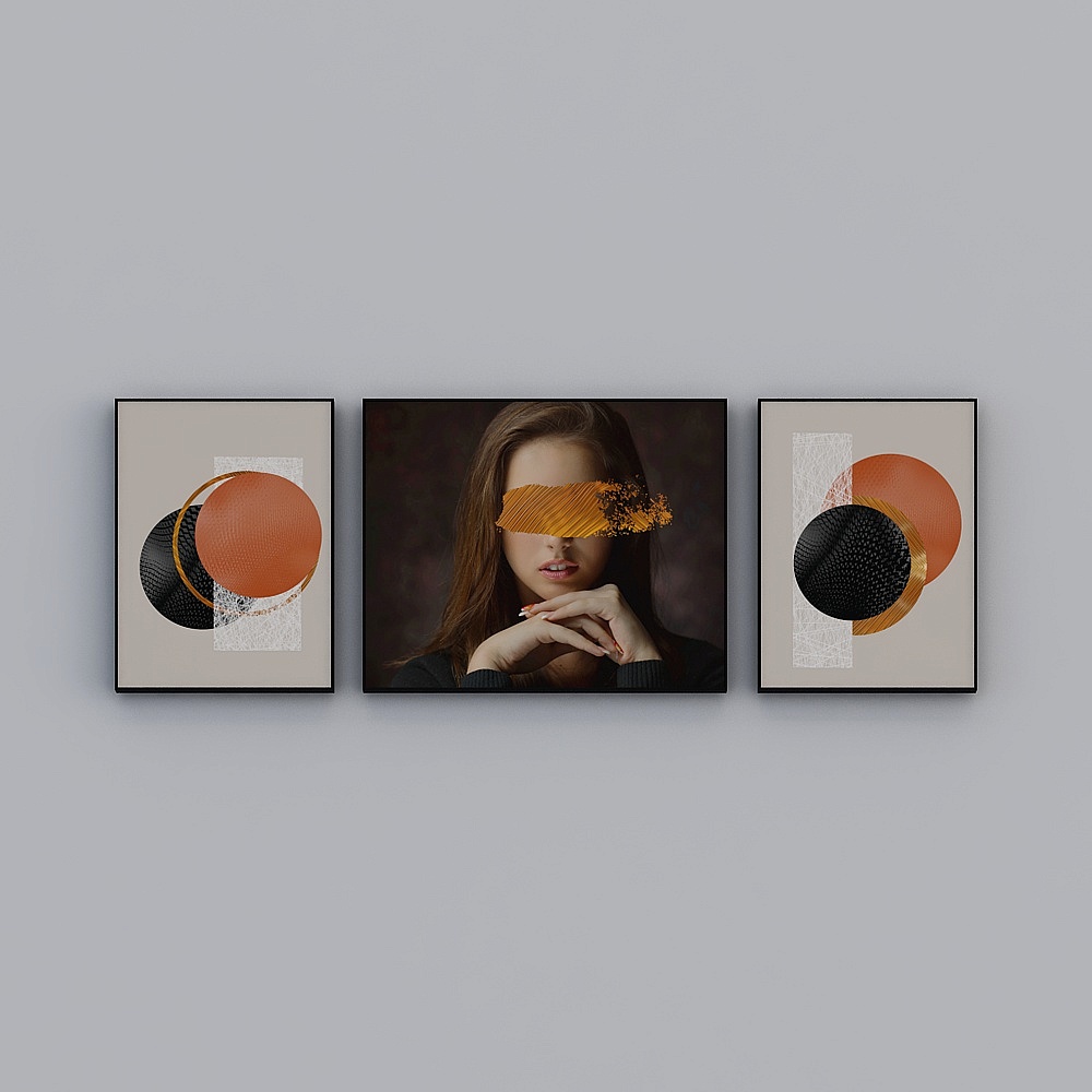 Courtesy full house with painting - living room triple - live with sex -11