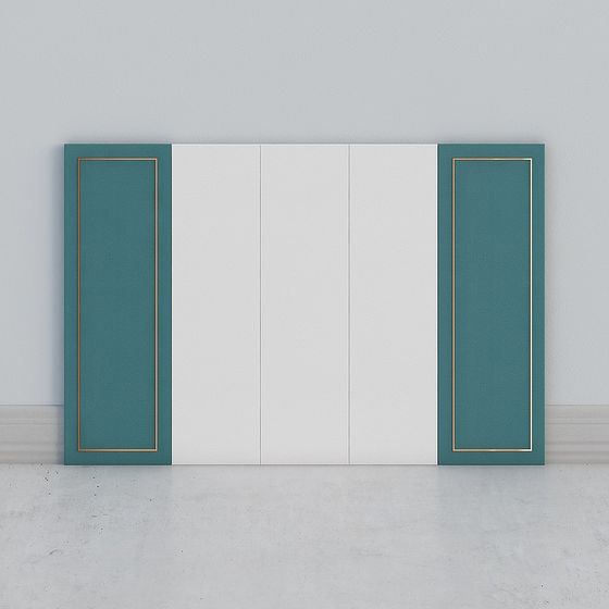 Two-tone Door Panel 3D model