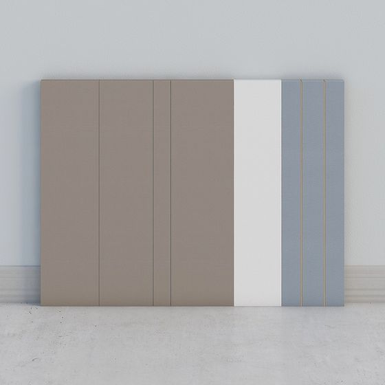 Elegant Low-Poly 3D Model for Contemporary Spaces