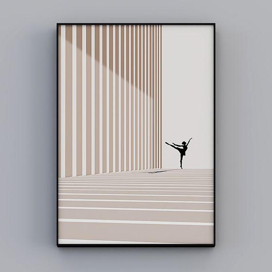 Dancing Lines 3D model